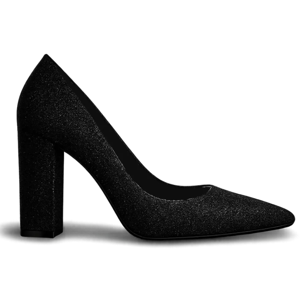 [T0114#35GL-NE] Kiya Glitter T0114 (35, NEGRO)